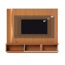 Ver imagem 7 de Painel Suspenso Tv 65 Pol 179 Cm Egeu Freijo Off White Matte Colibri