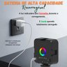 Iluminador Mgl-106 Led Rgb 5600k 7w Recarregável Tomate - 7