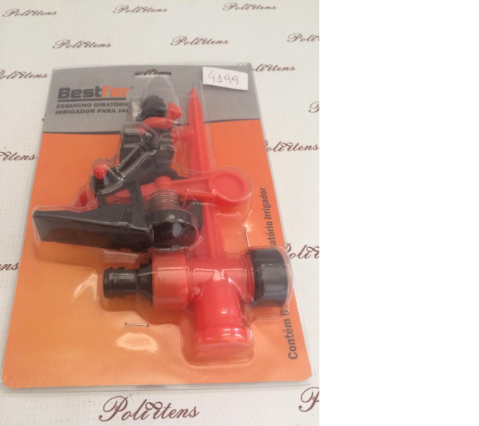 Kit 4 Esguicho Irrigador Giratório Para Jardim 29cm - 6