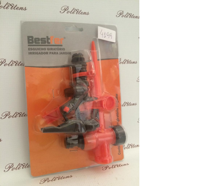 Kit 4 Esguicho Irrigador Giratório Para Jardim 29cm - 5
