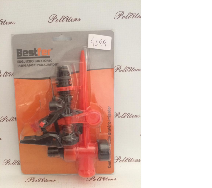 Kit 4 Esguicho Irrigador Giratório Para Jardim 29cm - 4