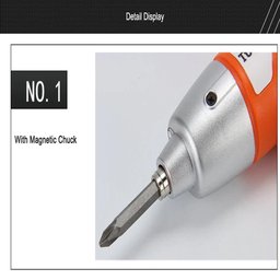 Furadeira Parafusadeira Elétrica Recarregável com 45 Peças - 5