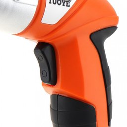 Furadeira Parafusadeira Elétrica Recarregável com 45 Peças - 4