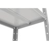 Estante de Aço Multiuso Reforçada com 3 Prateleiras 98 x 93 x 30 Suporte até 25kg - Branco - 3