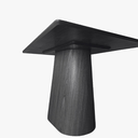Ver imagem 2 de Mesa de Jantar Cone Retangular 120x80 Cm Tampo Ébano Base Ébano Ébano Personal Art Design