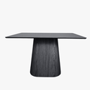 Ver imagem 1 de Mesa de Jantar Cone Retangular 120x80 Cm Tampo Ébano Base Ébano Ébano Personal Art Design