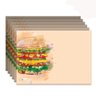 Jogo Americano Mdecore X-Burguer 40x28cm Bege - 1