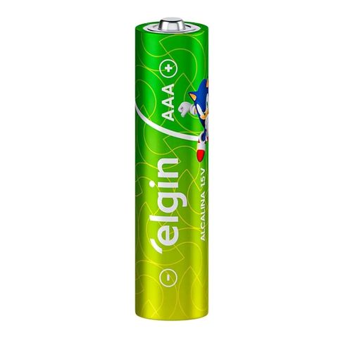 Pilha Alcalina Aaa L8p7 Elgin (08 Unidades)