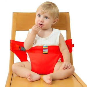 Cadeira Cinto Alimentação Portátil de Bebê Seguro Ajustável
