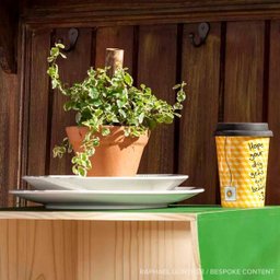 Copo de Cerâmica com Tampa de Silicone - Trip Chá - Oxford Daily - 3