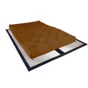 Ver imagem 3 de Colchão Futon Casal Dobrável Sofa Cama Caramelo