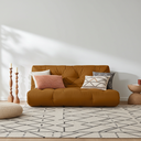 Ver imagem 2 de Colchão Futon Casal Dobrável Sofa Cama Caramelo
