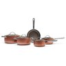 Jogo de Panelas 5 peças - Curry - Cobre Brinox - 1