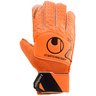 LUVA GOLEIRO UHLSPORT - PALMA SOCIETY STARTER RESIST - LARANJA/PRETO/BRANCO - 1
