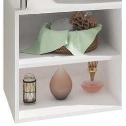 Gabinete De Banheiro 100% Mdf Braga 80 Cm Sobrepor - Mgm - 5 Gabinete De Banheiro 100% Mdf Braga 80 Cm Sobrepor - Mgm - 5