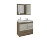 Gabinete De Banheiro 100% Mdf Fortaleza 65 Cm Com Espelho - Mgm - 2