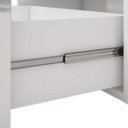 Ver mais imagens de Gabinete Hortência Toucador de Banheiro C/ Cuba e Espelheira Branco MGM Móveis