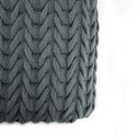 Ver imagem 3 de Peseira de Tricot Cinza Neville - Chumbo Blue Gardenia