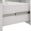 Ver imagem 6 de Gabinete Hortência Toucador de Banheiro C/ Cuba e Espelheira Branco e Café MGM Móveis