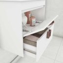 Ver imagem 3 de Gabinete de Banheiro 100% Mdf Lirio 59 Cm com Espelho Mgm