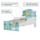 Ver imagem 3 de Cama Infantil Corujinhas com Colchão MDF Branco Cambel Móveis