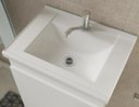 Ver imagem 3 de Gabinete de Banheiro 100% MDF Iris 44cm com Espelho - Mgm
