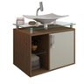 Gabinete De Banheiro 100% Mdf Lagos 60 Cm Sobrepor - Mgm - 2