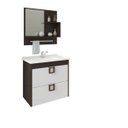 Ver imagem 2 de Gabinete de Banheiro 100% Mdf Lirio 59 Cm com Espelho Mgm