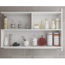 Ver imagem 4 de Espelheira para Banheiro 100% Mdf Lis 80 Cm Branco - Mgm