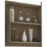 Espelheira para Banheiro 100% MDF Lis 80 Cm Carvalho - Mgm - 3