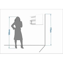 Espelheira para Banheiro 100% MDF Lis 80 Cm Carvalho - Mgm - 7