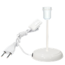 Ver imagem 1 de Luminária Mesa Abajur Classic Branco P/led Use a Sua Cúpula