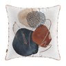 Kit 4 Almofadas Veludo Estampada Modern com Debrum 52cm - 4