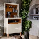 Ver imagem 1 de Aparador Buffet Cantinho do Café Flow 2 Portas com Pés em Madeira - Rede Móveis