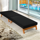 Ver imagem 1 de Cama Solteiro Portátil Acampamento Slim Confortável D-26 Preta