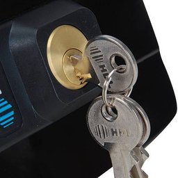 Fechadura Elétrica C90 Dupla - Preta - HDL - 3
