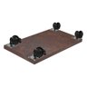 Suporte Para CPU de Computador Com Rodinhas em MDF 18mm 20x40cm - Wp Connect Suporte CPU Corten - 6