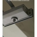 Ver imagem 2 de Suporte Para Mola Aérea Em Porta De Vidro Temperado - Prata