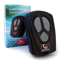 Controle Remoto Portão Garen Original 433mhz 03 Botoes Com Flip - 2