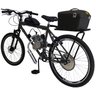 Bicicleta Motorizada80Cc Mtb Freio A Disco/Suspensão - Baú Cargo - 'Preto' - 3