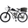 Bicicleta Motorizada80Cc Mtb Freio A Disco/Suspensão - Baú Cargo - 'Preto' - 1