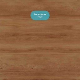 Bancada Ilha Cozinha Modulada 120cm X 100cm C/ Painel Ripado Cor:nogal - 4