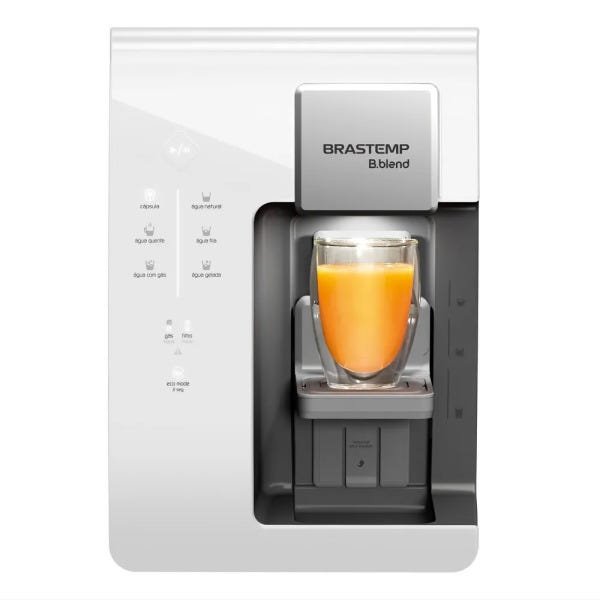 Máquina De Bebidas Brastemp B.blend Com Purificador - Branca - BPG40AB ...