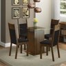 Conjunto Sala de Jantar Mesa 4 Cadeiras Miami Madesa - 2