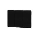 Ver imagem 1 de Cabeceira de Cama Solteiro Dubai 90cm - Preto Courino