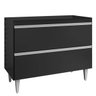Balcao Pia Cozinha Compacto 1 M 2 Portas sem Tampo Madeira Cor,:preto - 2