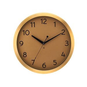 Relógio de Parede Herweg Alumínio Dourado 6735 Único