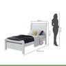Cama Solteiro Reali Móveis Lopas - 3