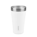Ver imagem 1 de Copo Térmico Tramontina Exata em Aço Inox Branco sem Tampa 550 Ml