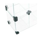 Ver imagem 4 de Baleiro Expositor Preto de Vidro - 0,50 X 0,30 X 0,15m